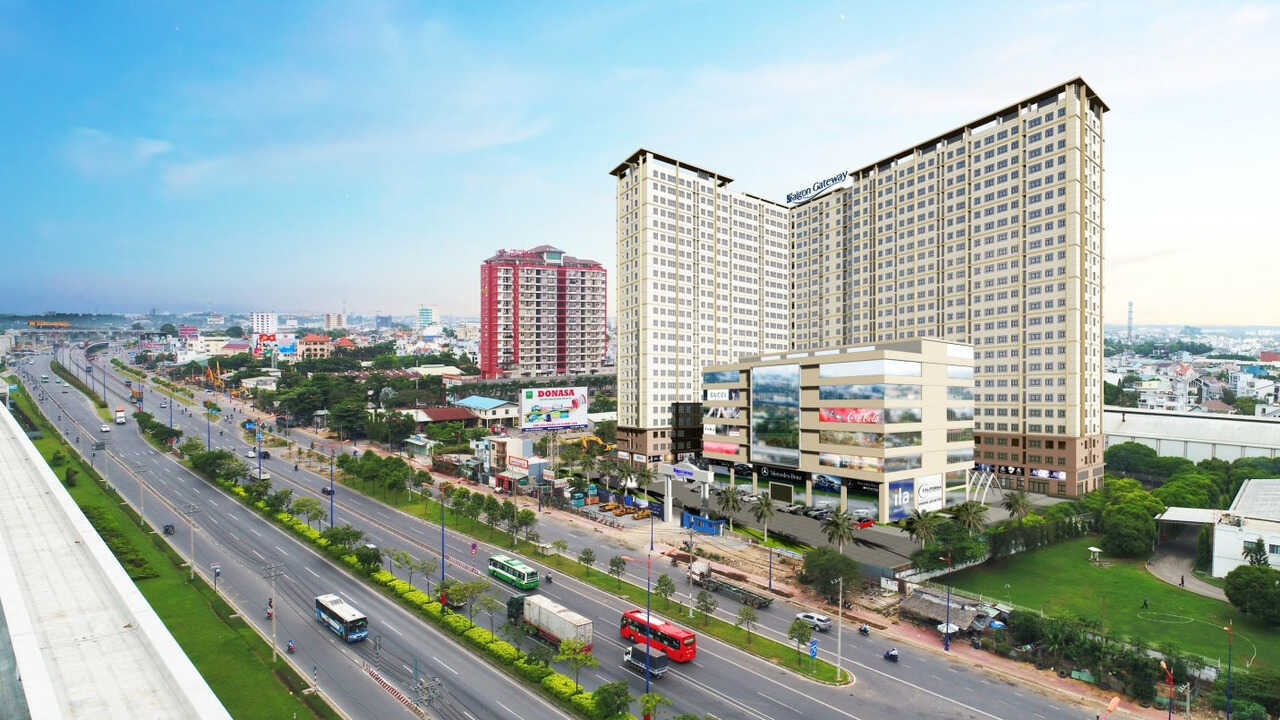 Cho thuê căn hộ SaiGon Gateway mới 100%- 69m2-2PN