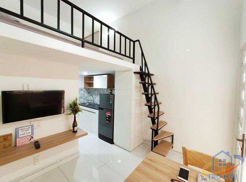 Căn hộ 35m2 có gác lững cho thuê giá rẻ tại Gò Vấp