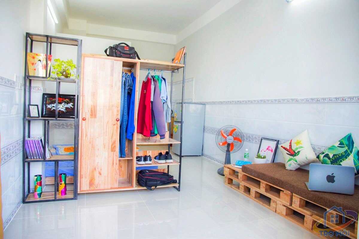 Phòng trọ Gò Vấp Full nội thất Máy Lạnh mới 30m2 đường Thống nhất