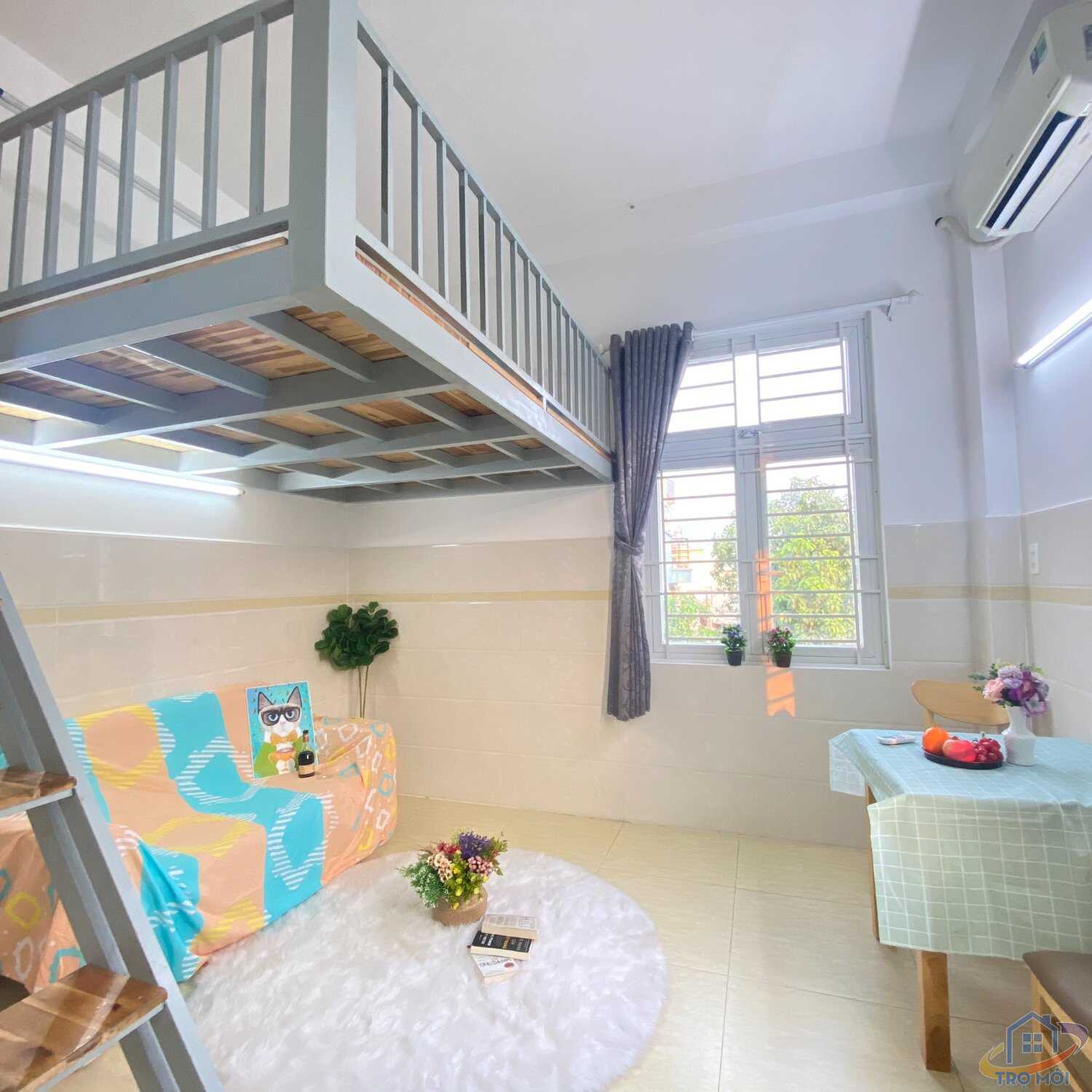 Cho thuê căn Hộ 30m2 Full Nội Thất Gác lững tại Thống Nhất Gò Vấp