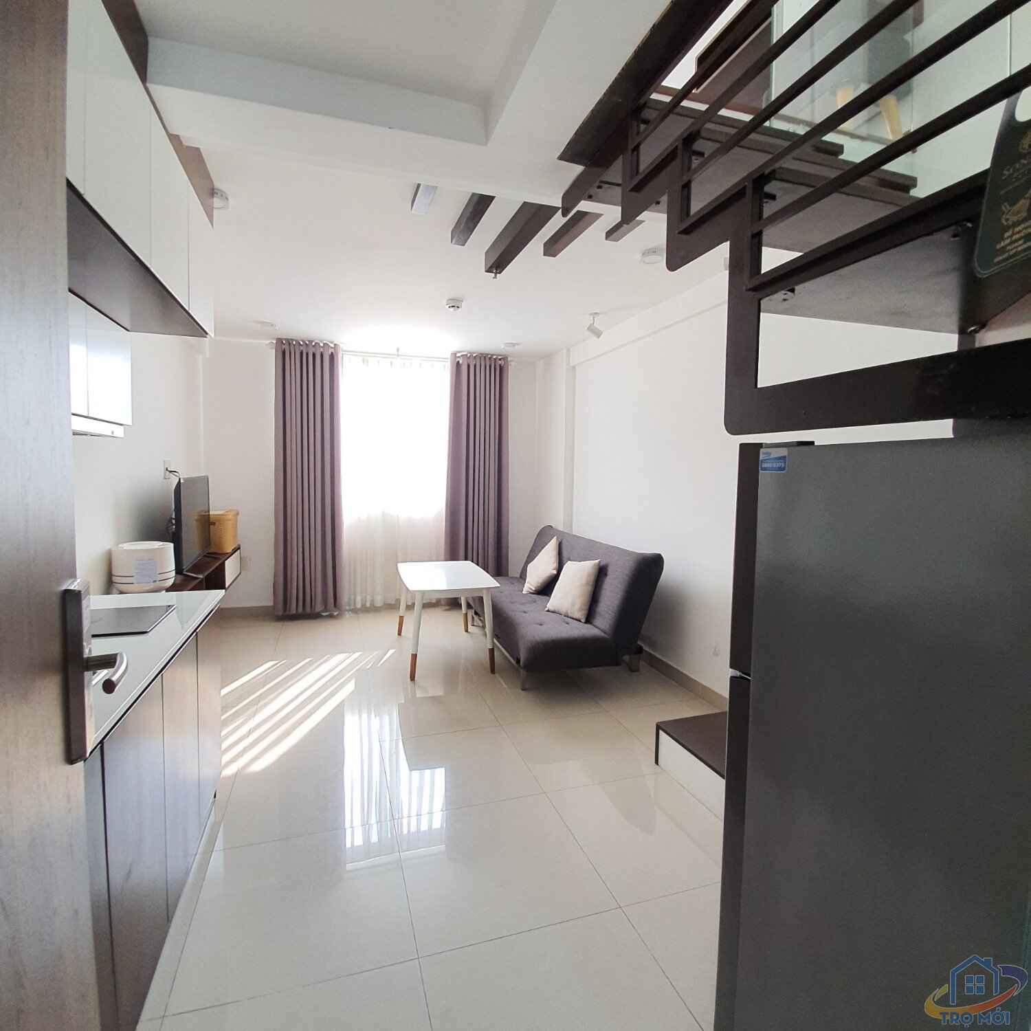 Căn hộ đầy đủ nội thất cho thuê Quận 7, 30m2, gần BigC, giá ưu đãi sập sàn, bao phí.