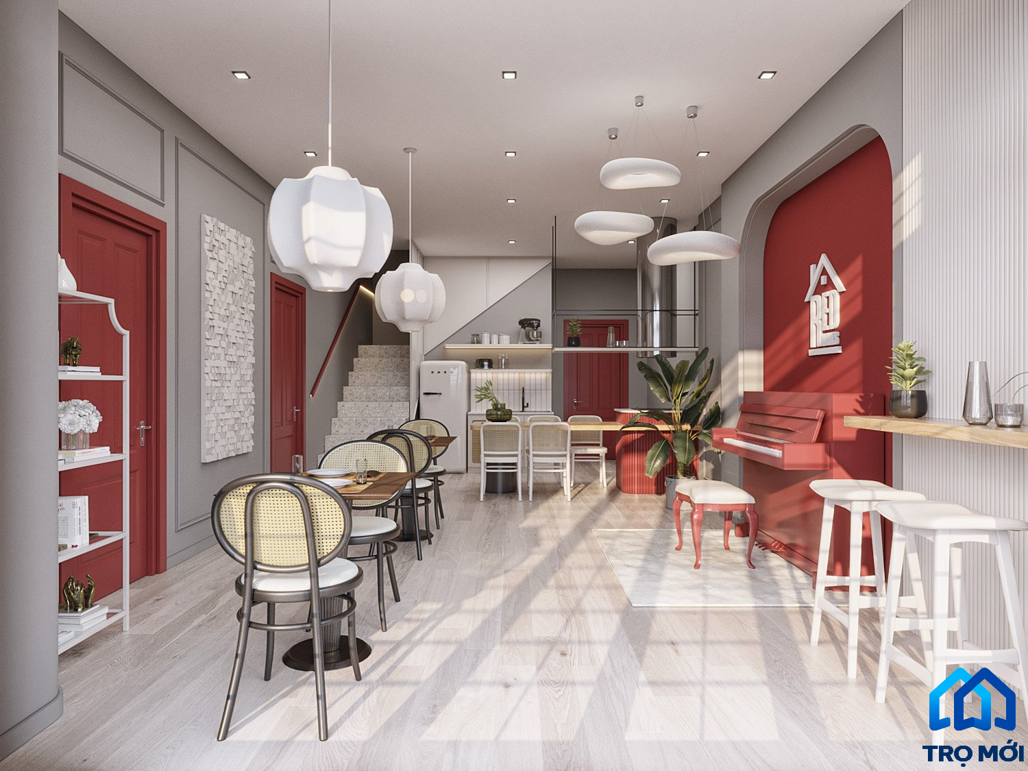 KÝ TÚC XÁ CAO CẤP (RED HOME DORM– ELEGANCE LIFESTYLE)