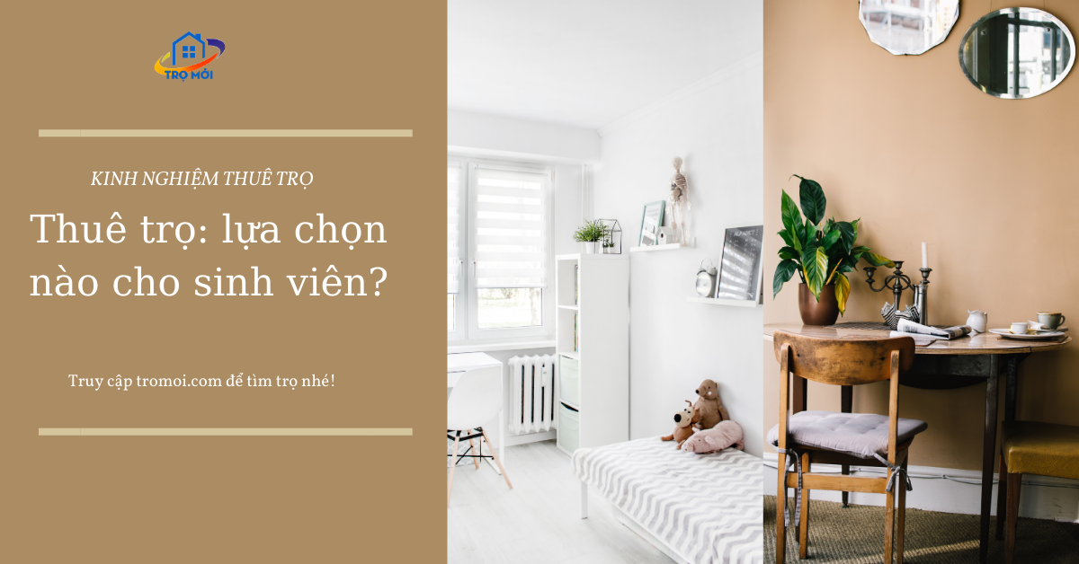 Thuê phòng trọ: lựa chọn nào cho sinh viên?