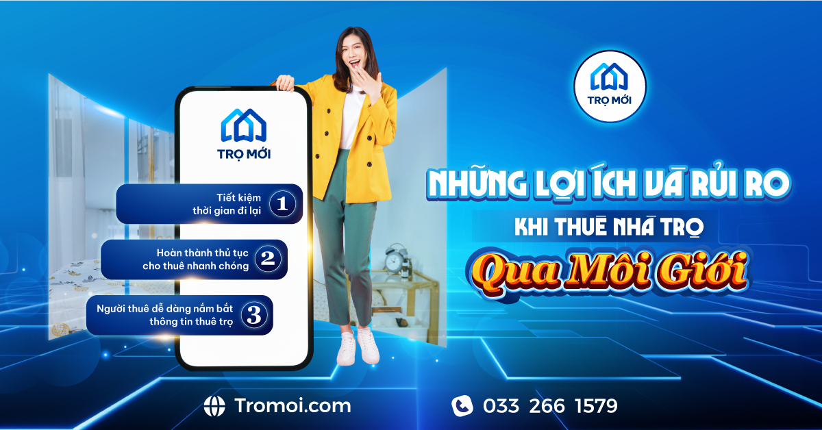 Những lợi ích và rủi ro khi thuê nhà qua môi giới