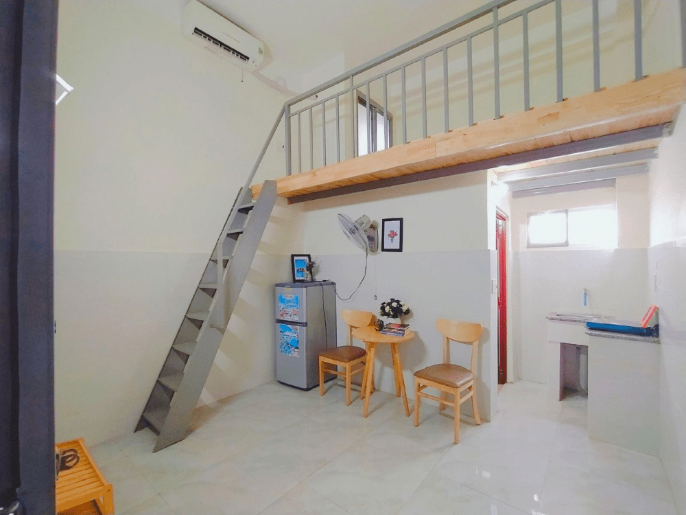 chi phí xây phòng trọ 20m2 có gác