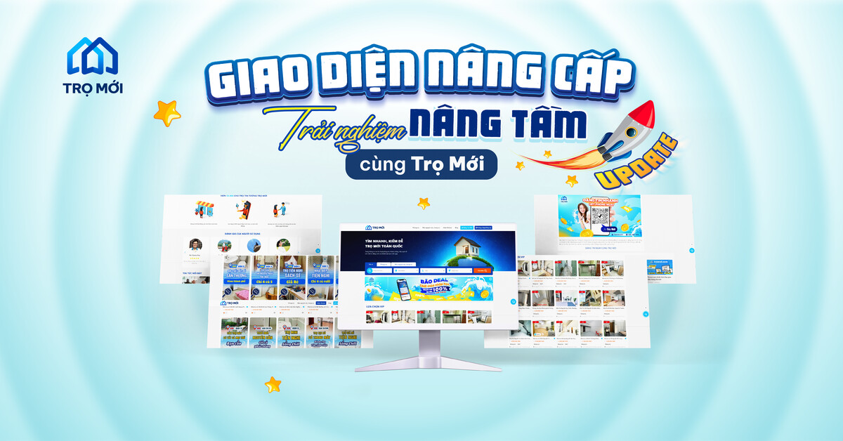 Giao diện nâng cấp - Trải nghiệm nâng tầm