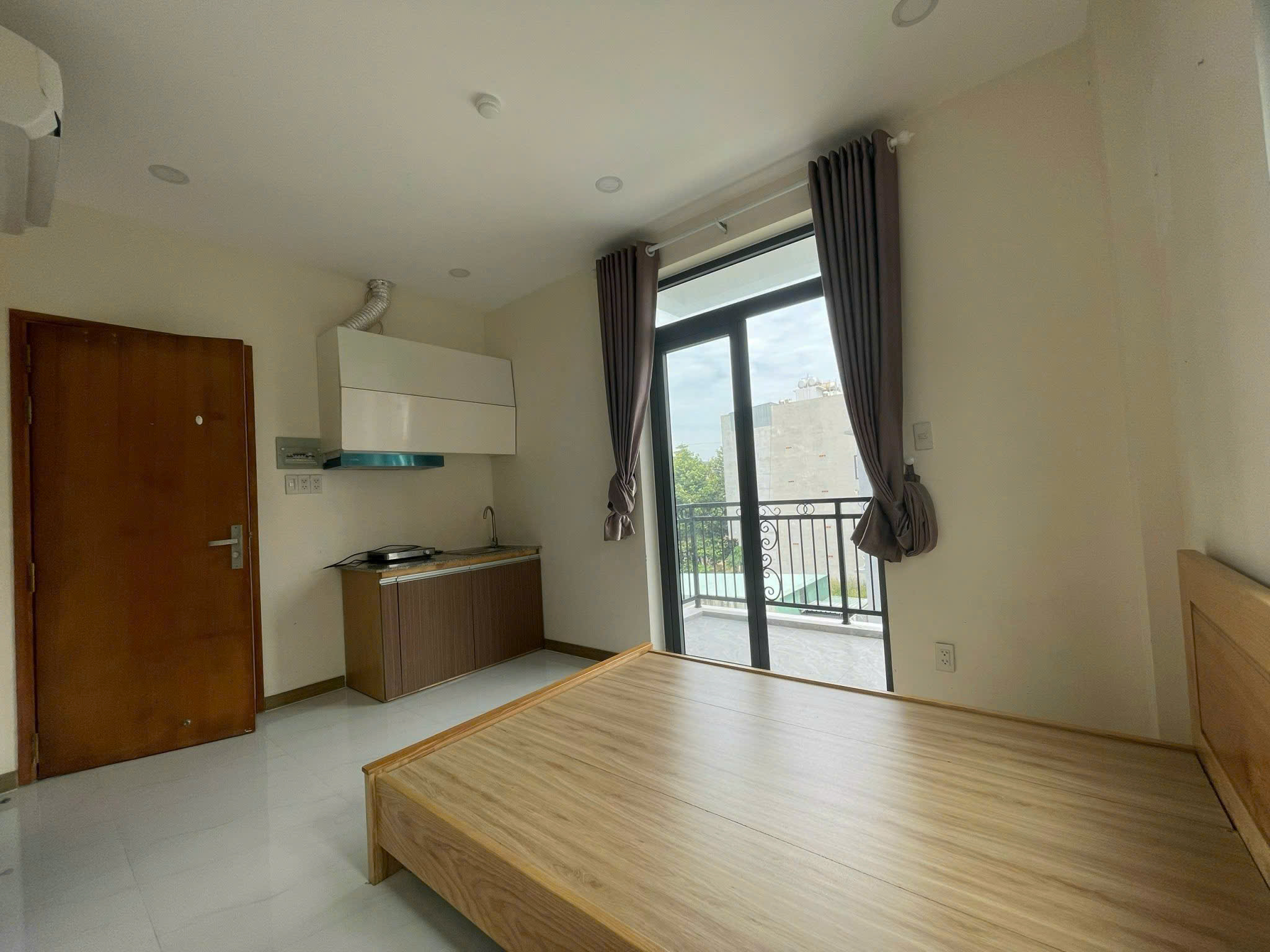 Cho thuê căn hộ dịch vụ studio có bếp tại đảo Kim Cương, Q2.TPHCM,