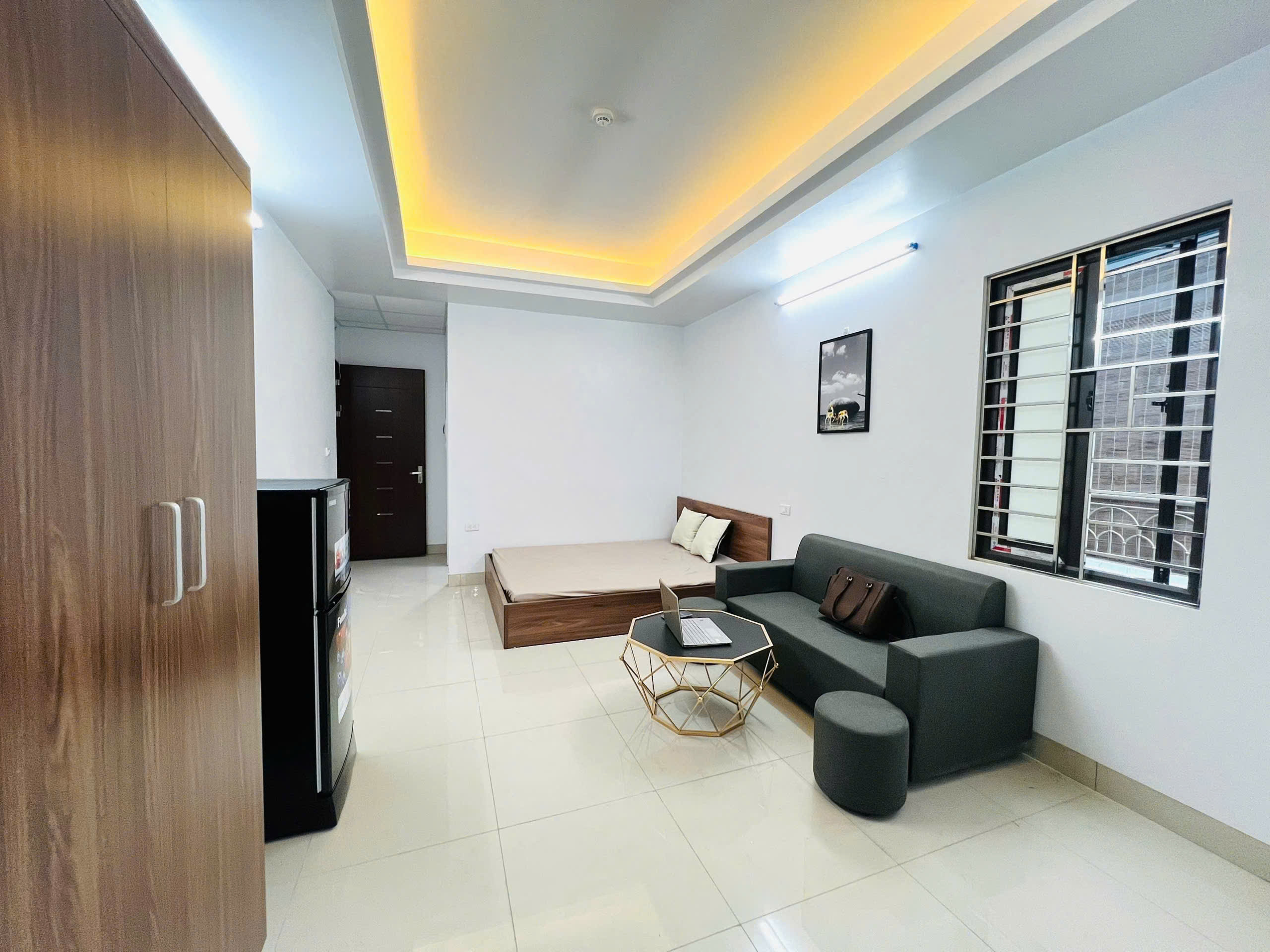 Căn 1 Ngủ 1 Bếp Full Nội Thất – Thang Máy – Đại Mỗ