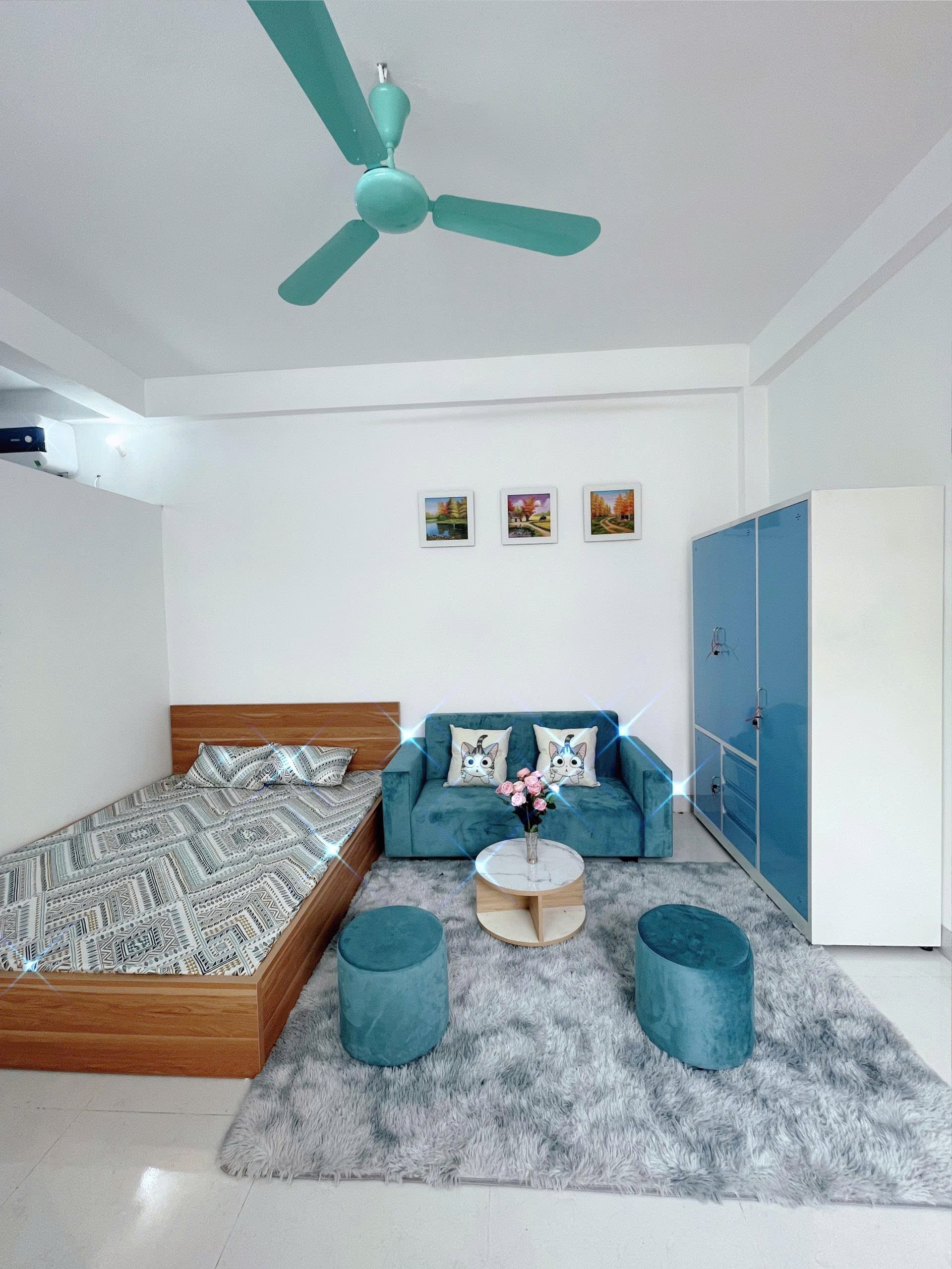 Studio full đồ – 25A Ngõ 261 Phú Diễn – 27m² – ở ngay