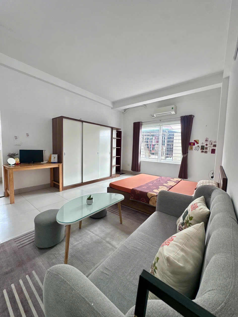 Phòng 40m² – full đồ – Thịnh Quang – 5tr/7.5tr – ở ngay